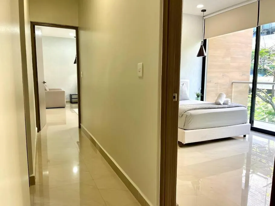 2Br Beautiful 5Th Ave Loft-Distrito Corazon B1 Playa del Carmen Mexico